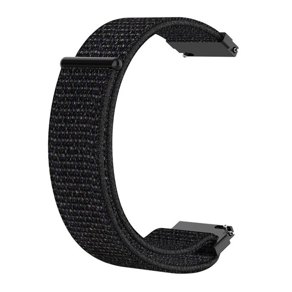 CaseUp Samsung Galaxy Watch Active 2 40mm Kordon Wicker Nylon Siyah 2